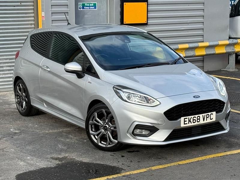 Silver Used 2018 Ford Fiesta ST-Line Hatchback | £8,499 (Fair price) - Image 1/4