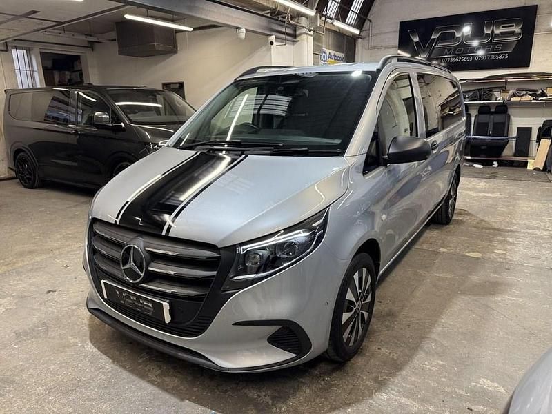 Silver Used 2024 Mercedes Vito Van | £36,500 (Expensive) - Image 1/4