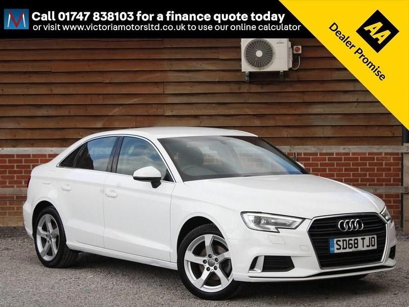 White Used 2018 Audi A3 Sport Sedan | £13,995 (Super price) - Image 1/4
