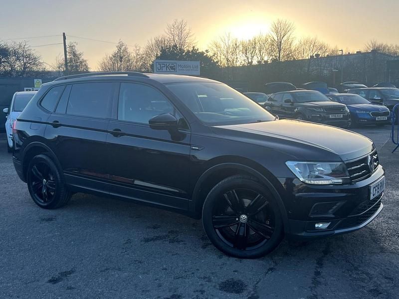 Used VW Tiguan Allspace Match 150 HP (110 kW) 2019 Black SUV