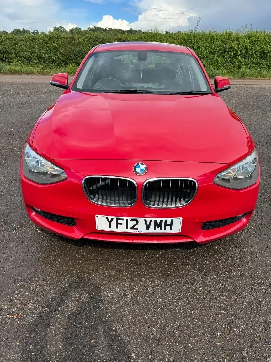 Used BMW 116 Efficient Dynamics 114 HP (83 kW) 2012 Red Hatchback