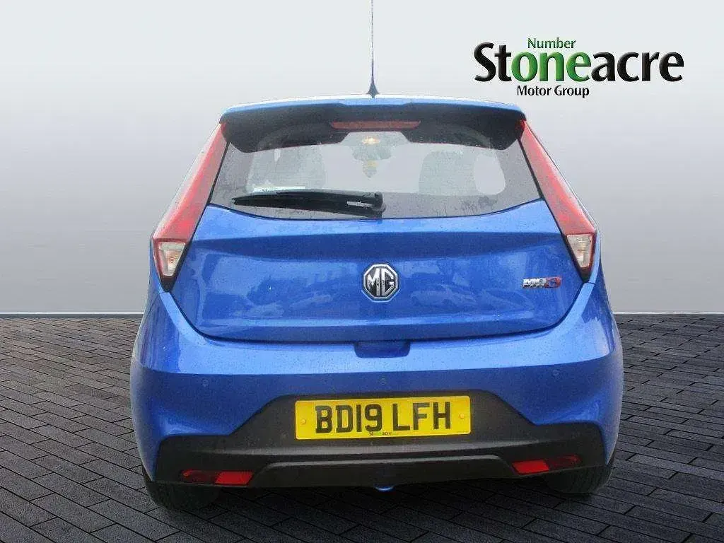 Used MG MG3 Excite 106 HP (77 kW) 2019 Blue Hatchback