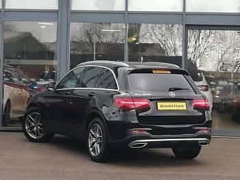 Used Mercedes GLC220 AMG line 170 HP (125 kW) 2018 Black SUV