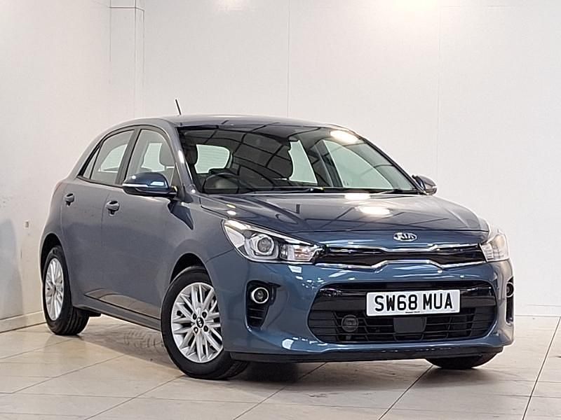 Used Kia Rio 2019 Blue Hatchback