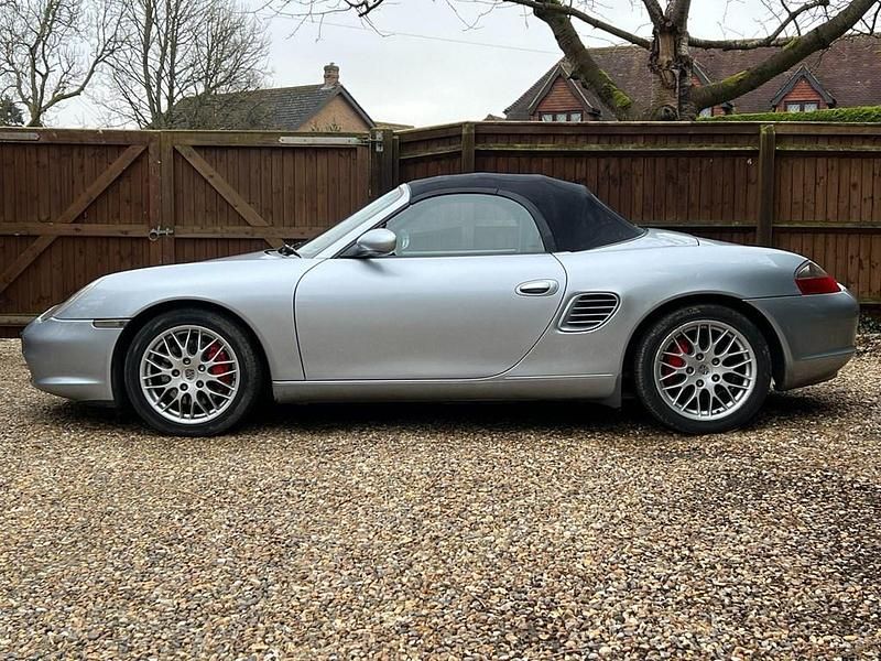 Used Porsche 986 Boxster 260 HP (191 kW) 2003 Silver Cabriolet