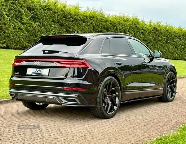 Used Audi Q8 S-Line 286 HP (210 kW) 2018 Black SUV
