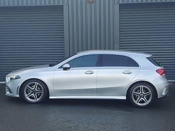 Used Mercedes A200 AMG line 163 HP (119 kW) 2020 Silver Hatchback