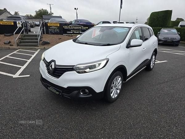 Used Renault Kadjar Dynamique 110 HP (80 kW) 2017 White SUV