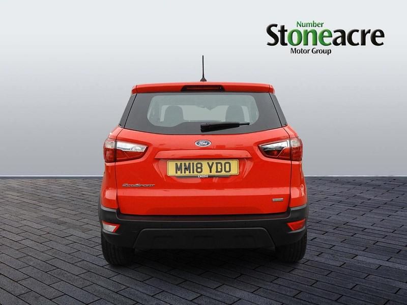 Used Ford Ecosport Zetec 125 HP (91 kW) 2018 Red SUV