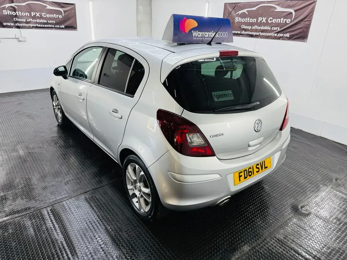 Used Vauxhall Corsa 2011 Silver Hatchback
