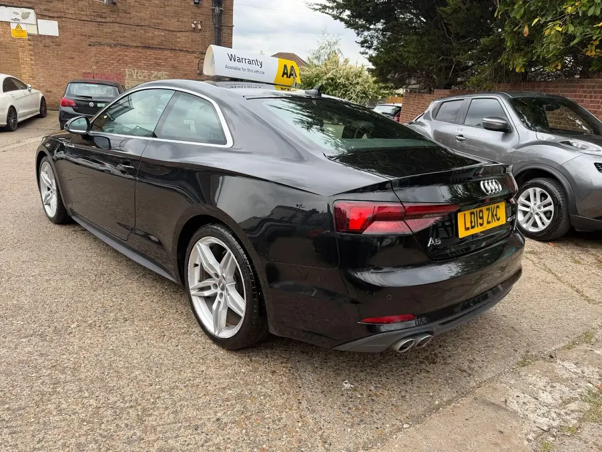 Used Audi A5 S-Line 2019 Black Coupe