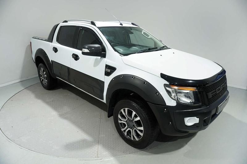 White Used 2015 Ford Ranger Wildtrack Pickup | £10,998 (Expensive) - Image 1/3