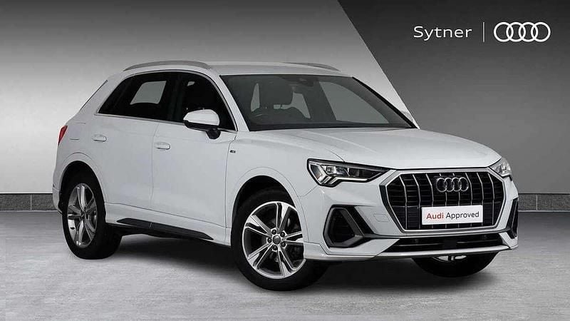 White Used 2020 Audi Q3 S-Line SUV | £21,000 (Good price) - Image 1/4
