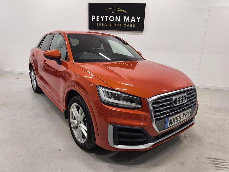 Used Audi Q2 S-Line 150 HP (110 kW) 2017 Orange SUV