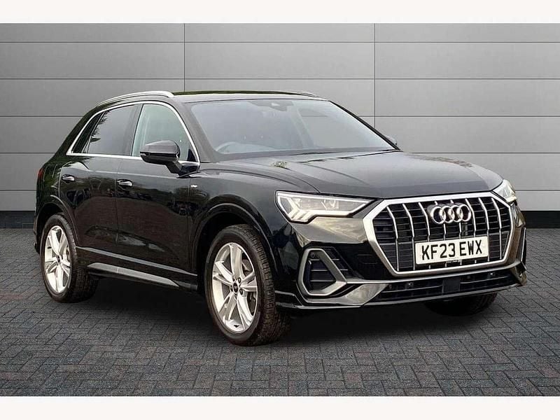Black Used 2023 Audi Q3 S-Line SUV | £30,250 (Fair price) - Image 1/4