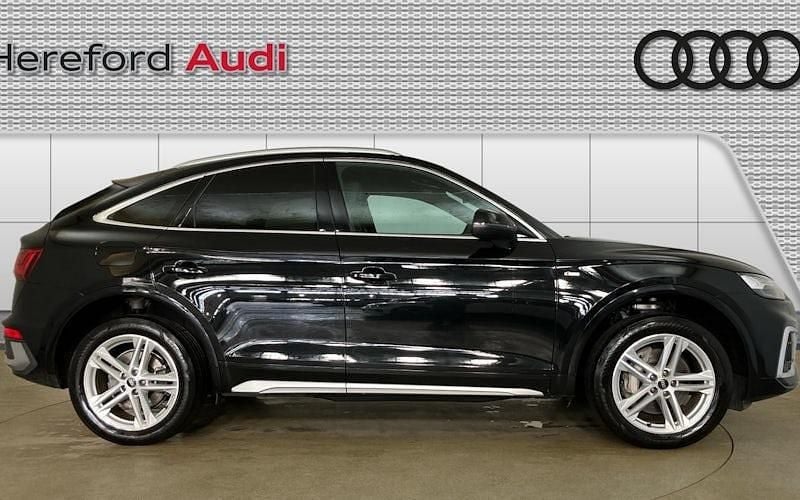 Used Audi Q5 Sportback S-Line 299 HP (219 kW) 2023 Black SUV