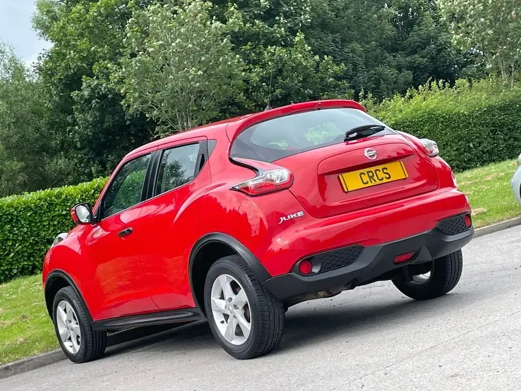 Used Nissan Juke Visia 2018 Red SUV