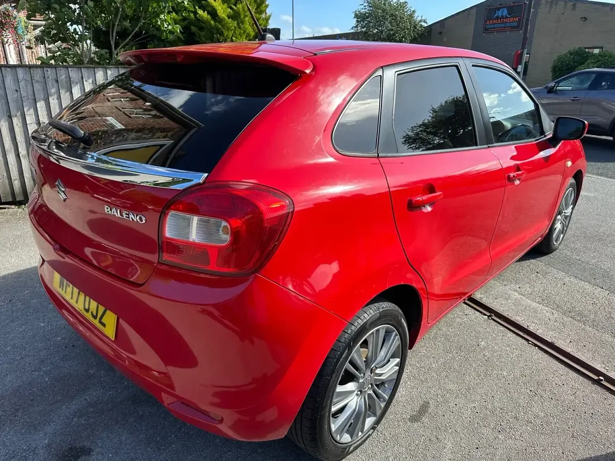 Used Suzuki Baleno SZ-T 111 HP (81 kW) 2017 Red Hatchback