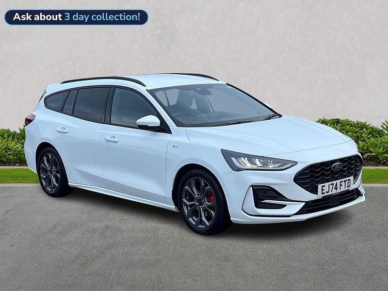 Used Ford Focus ST-Line 155 HP (114 kW) 2024 White Estate