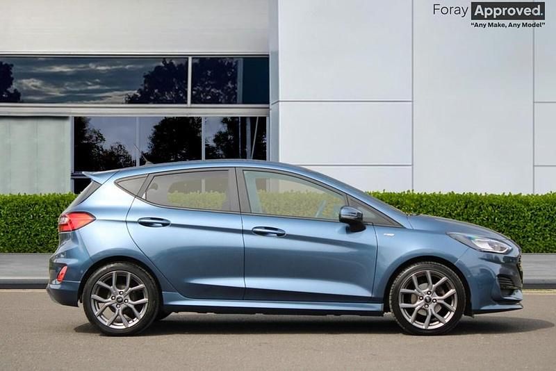 Usado Ford Fiesta ST-Line 2023 Azul Citadino