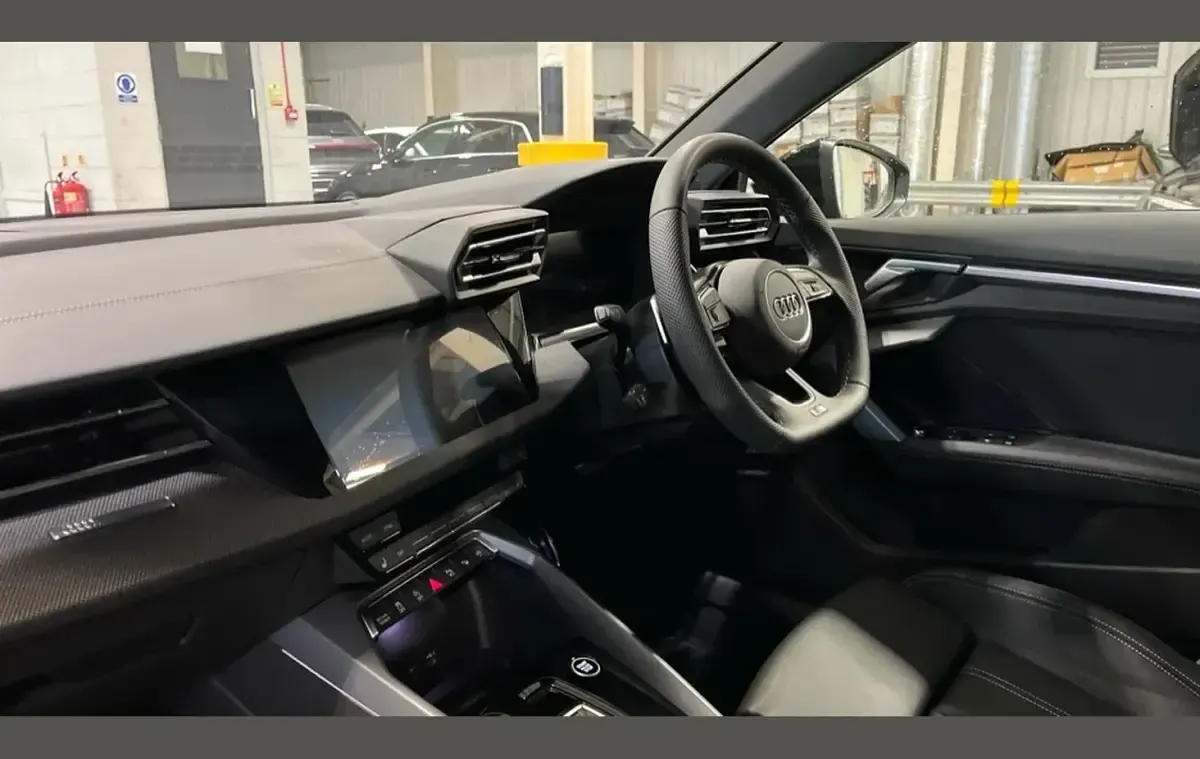 New Audi A3 Black Edition 147 HP (108 kW) 2025 Black Hatchback