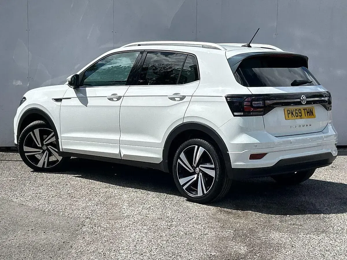Used VW T-Cross R-line 115 HP (84 kW) 2019 White SUV