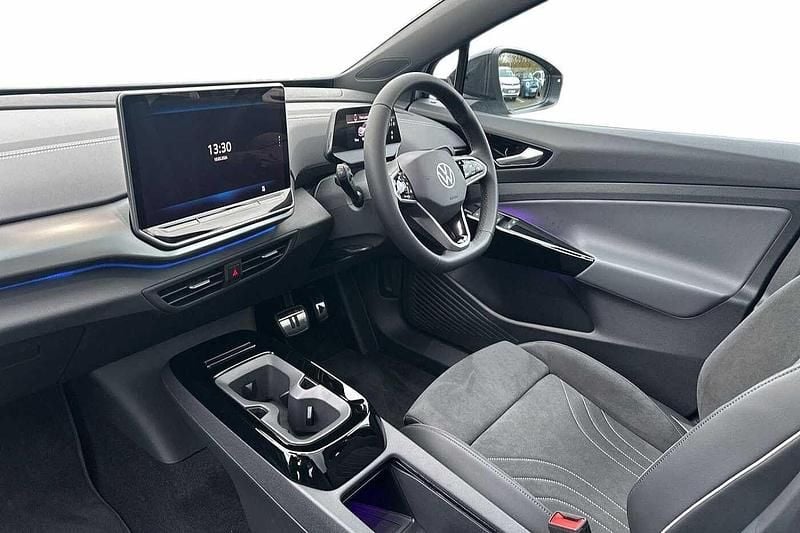 New VW ID.4 Black Edition 210 kW (286 HP) 2026 Scale silver SUV