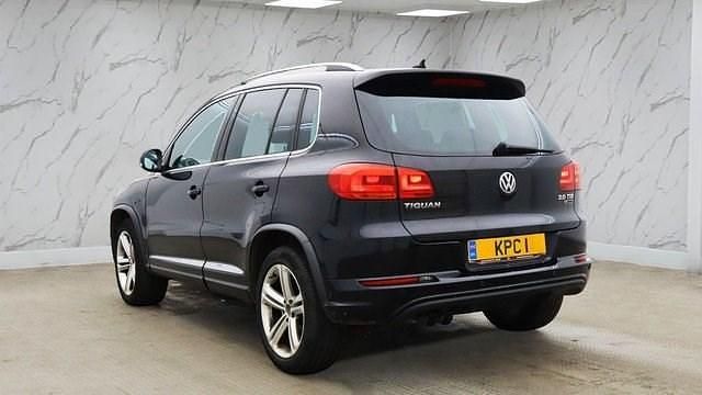Used VW Tiguan R-line Edition 150 HP (110 kW) 2016 Black SUV