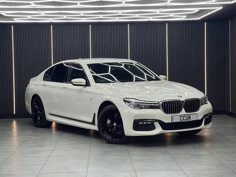 White Used 2018 BMW 730 M Sport Sedan | £18,990 (Fair price) - Image 1/4