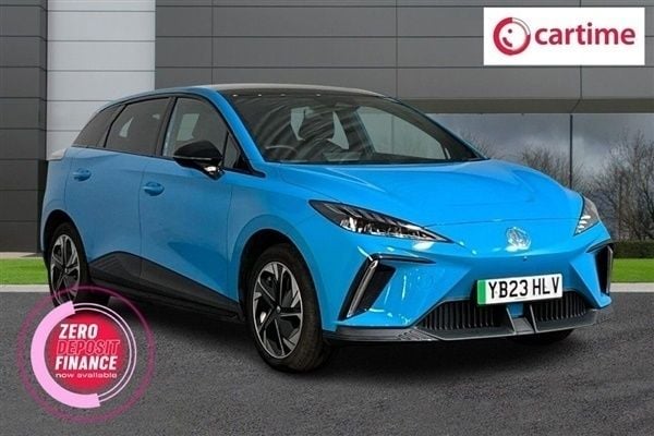 Blue Used 2023 MG MG4 EV Trophy Hatchback | £19,412 (Expensive) - Image 1/3