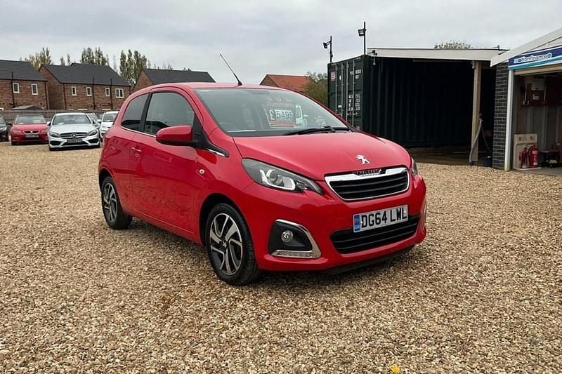 Red Used 2014 Peugeot 108 Allure Hatchback | £5,495 (Expensive) - Image 1/1