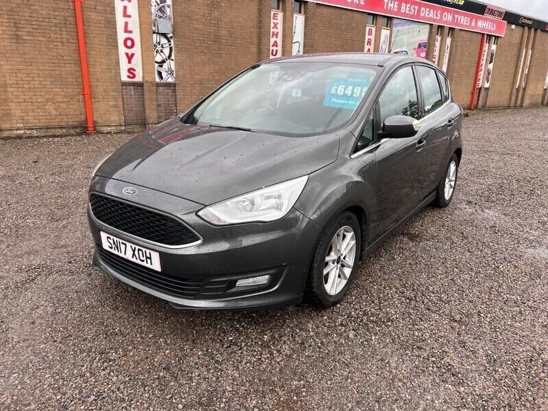 Grey Used 2017 Ford C-MAX Zetec MPV | £6,495 (A bit pricey) - Image 1/4