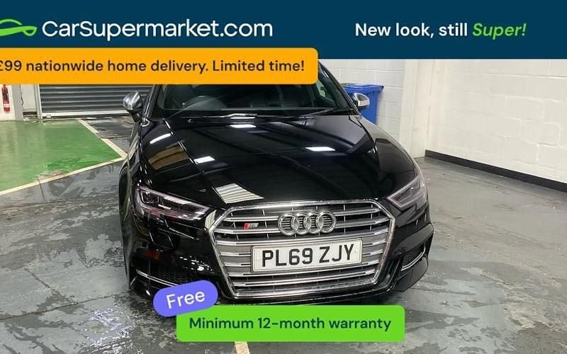 Used Audi S3 Sportback Advanced 300 HP (220 kW) 2019 Black Hatchback