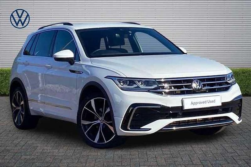 Used VW Tiguan R-line 150 HP (110 kW) 2023 White SUV