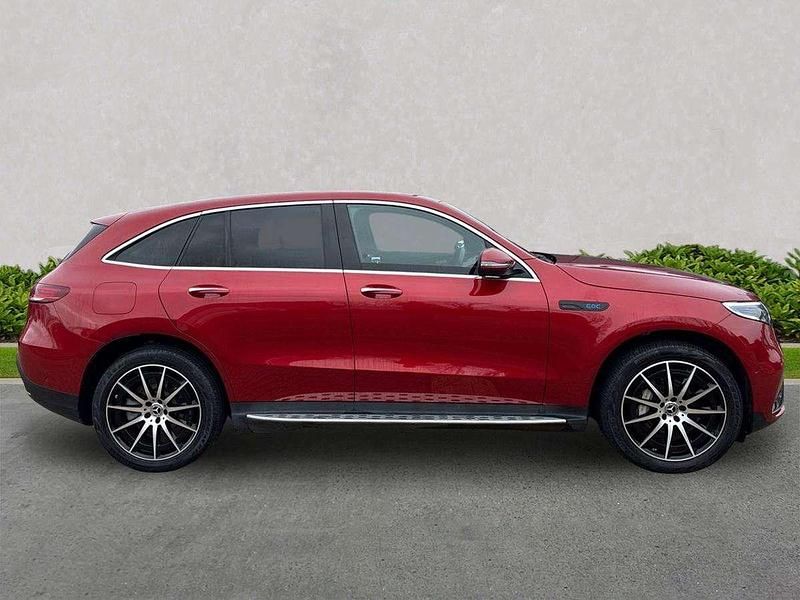 Used Mercedes EQC400 AMG line 300 kW (408 HP) 2023 Red SUV
