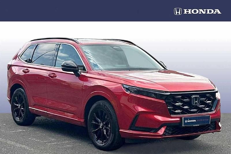 Premium plus paint crystal red Used 2025 Honda CR-V Advance SUV | £35,519 (Fair price) - Image 1/4