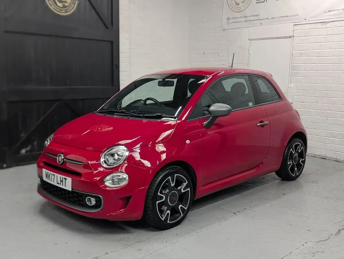 Used Fiat 500 S 69 HP (50 kW) 2017 Red Hatchback