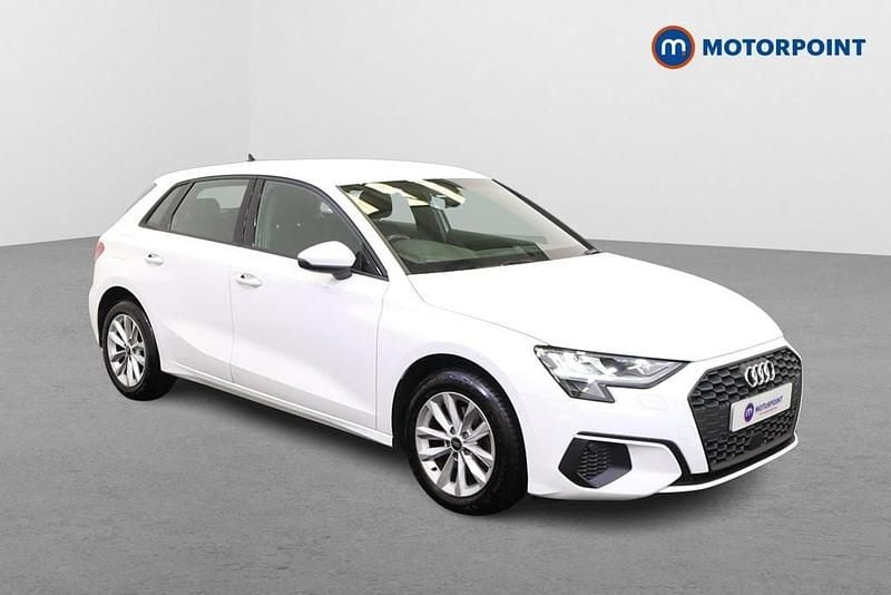 White Used 2022 Audi A3 Hatchback | £16,299 (Good price) - Image 1/4