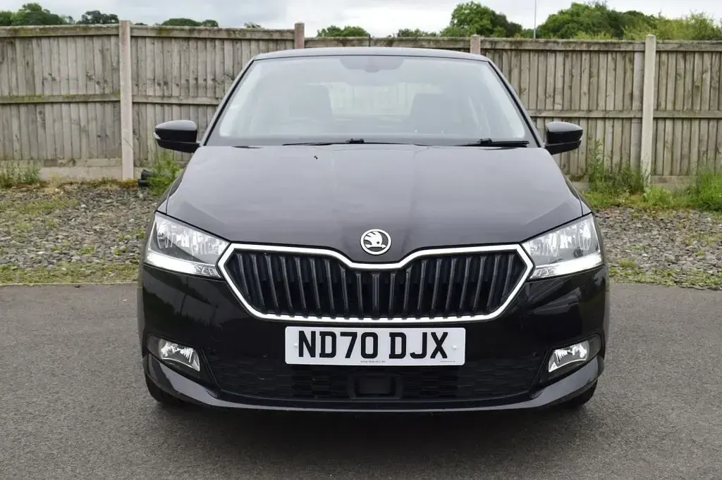 Used Skoda Fabia SE L 95 HP (69 kW) 2020 Black Hatchback