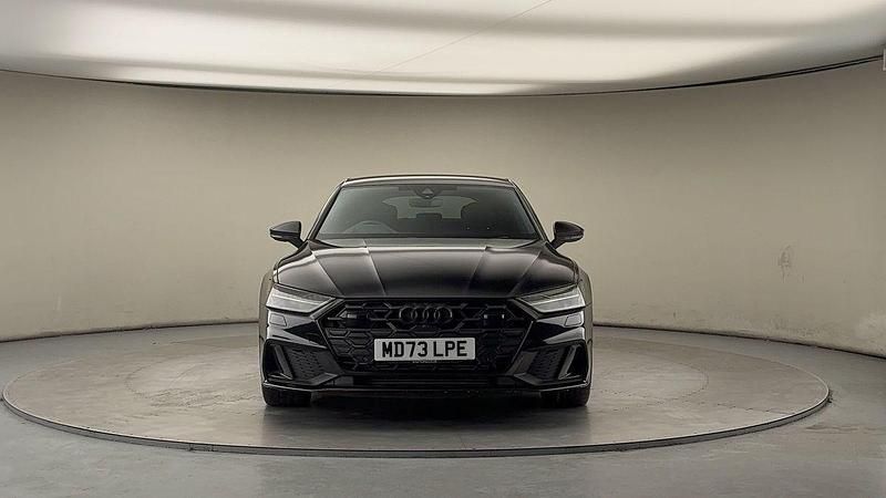 Used Audi A7 Sportback Black Edition 2023 Mythos black metallic/mythos black metallic Hatchback