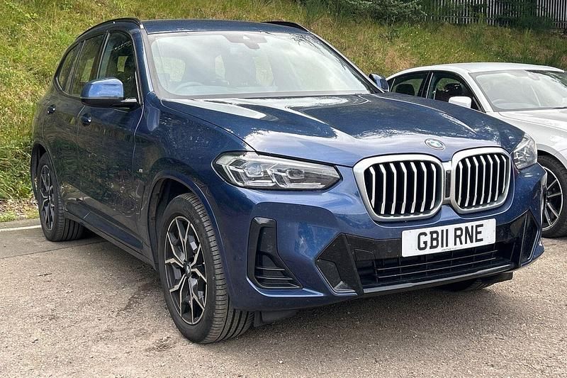 Blue Used 2023 BMW X3 M Sport SUV | £37,500 (A bit pricey) - Image 1/4