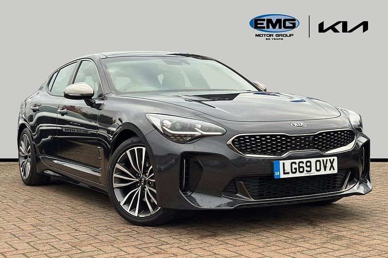 Grey Used 2019 Kia Stinger GT-Line S Hatchback | £20,995 (A bit pricey) - Image 1/3