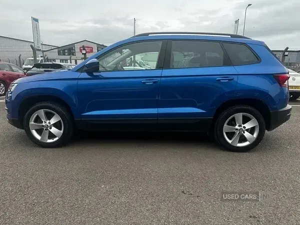 Used Skoda 110 R SE 110 HP (80 kW) 2021 Blue Estate