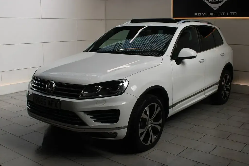 Używany VW Touareg R-line 2015 Biały SUV