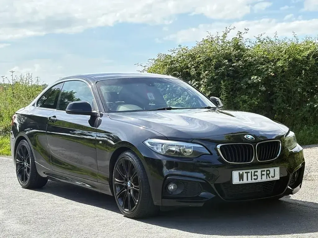 Used BMW 220 M Sport 2015 Black Coupe