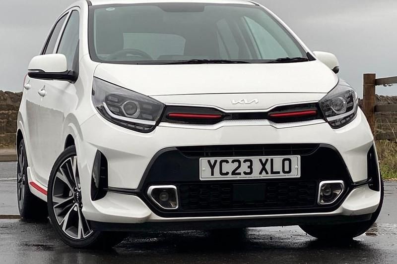 Clear white Used 2023 Kia Picanto GT-Line Hatchback | £13,690 (Good price) - Image 1/1