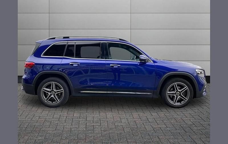 Used Mercedes GLB200 AMG Line Premium 163 HP (119 kW) 2022 Denim blue SUV