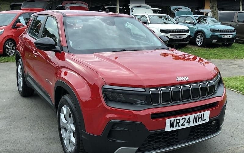 Red Used 2024 Jeep Avenger Altitude SUV | £16,195 (Good price) - Image 1/1