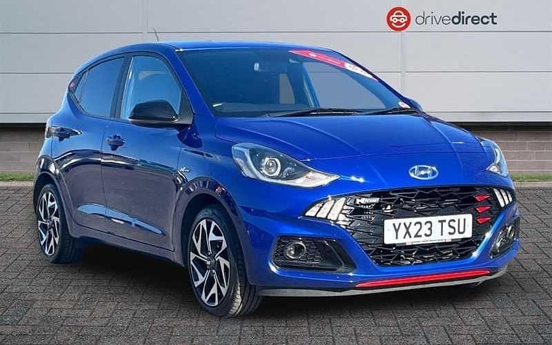 Used Hyundai i10 N Line 101 HP (74 kW) 2023 Blue Hatchback