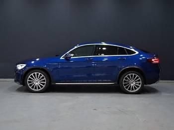 Used Mercedes GLC300 AMG Line Premium 245 HP (180 kW) 2019 Blue Coupe